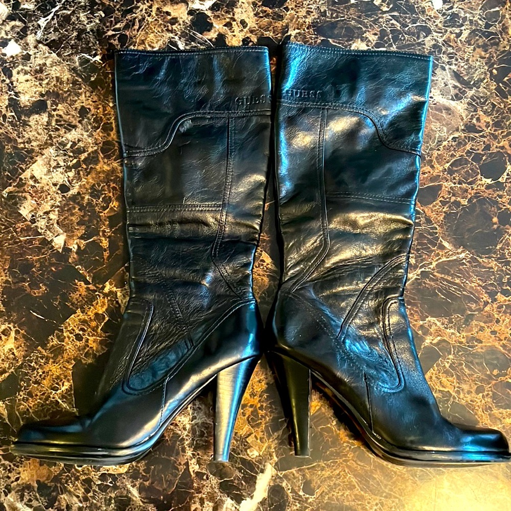 GUESS Leather Boots